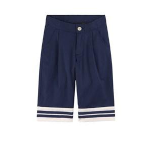 Mini Rodini Navy Sailor Trousers 128/134 cm - Bottoms - 128/134 cm - Navy