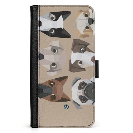 Bjornberry iPhone 15 Pro Fodral - Söta Hundar