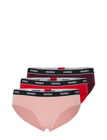 Triplet Brief Stripe Truse Brief Truse Rød HUGO*Betinget Tilbud