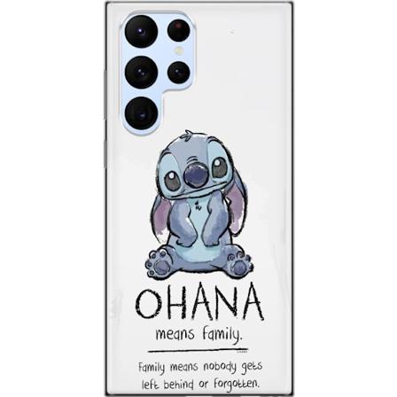 Samsung Galaxy S22 Ultra 5G L pin kyv kuori Stitch Ohana