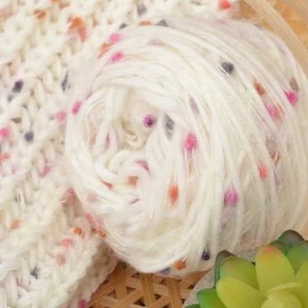 Farverigt mohairgarn Uld Bomuldsgarn 10 10