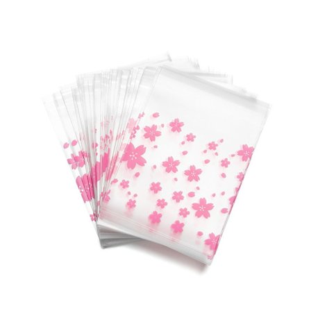 100 stk Plastposer Gavepose 7*7CM