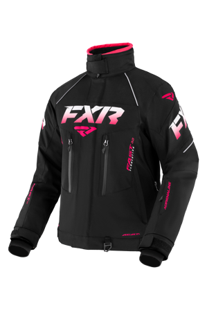 Snøjakke FXR Adrenaline Dame Svart/Fuksia-overgang 6