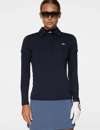 J. Lindeberg Cara Polo - Navy - XS