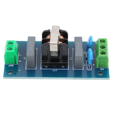 EMI Filter Lavfrekvent Signal Støjreduktion Strømmodul AC220V Lydforbedring