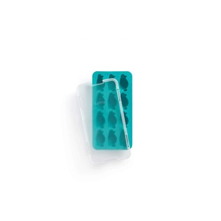 Lékué Ice Cube Tray - Pinguin - Turqoise