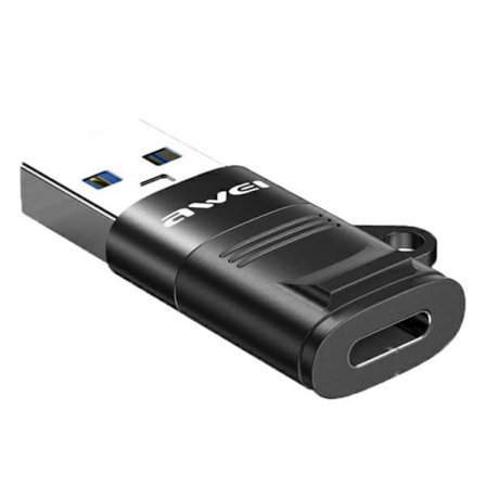 Awei USB-C Till USB-A Adapter CL-13 - Svart