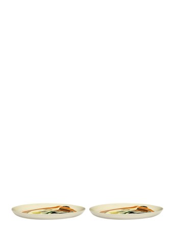 Serax Plate M Face 1 Feast By Ottolenghi Set/2 - Multi/patterned - Ø 22 CM