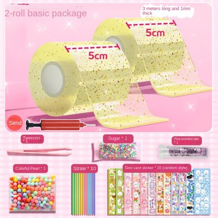2ST Nano Tape Bubbles Kit Toy Kit GUL