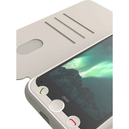 /EA/Plånboksfodral Aurora A31 Benvit