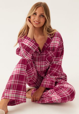 DORINA - Harper Loungewear Set - ST0196-RED/RED