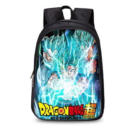 Ny mönstrad barnryggsäck Dragon Ball Cool tryckt barnryggsäck för grundskolan Bokväskor Ryggsäck Barn Startar skolgåva-WELLNGS style 19