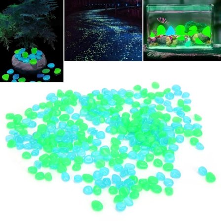 Fascinerende hagepynt, giftfrie kunstige steiner for livlig utendørsdekor, lys opp plenen din, akvariedekorasjon, absorberer sollys f...