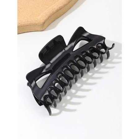 1 st. Extra Stor Svart Hårklämma 14x5 cm.