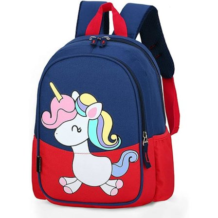 Barn Småbarn Førskole Reiseryggsekk Barnehage Kul Søt Tegneserie Skolesekk Ryggsekk Rød