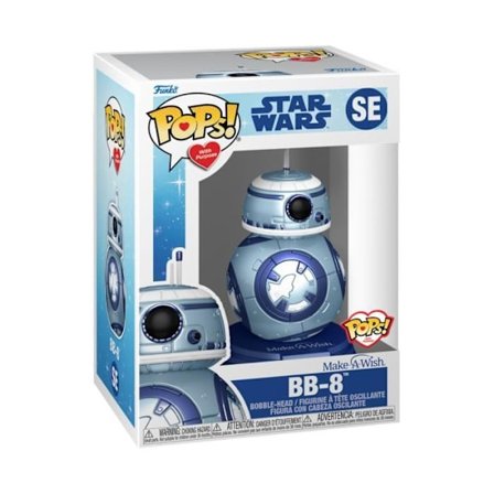 Figur - FUNKO - BB-8 (Metallic) - Star Wars - Make a Wish 2022 special edition - Pop!