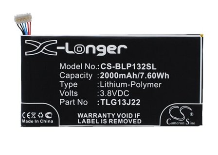 Batteri til SmartPhone, Mobil til BLU Life ONE X, L132L