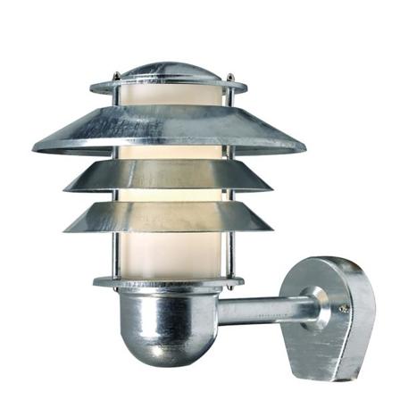 Westal Alefors Veggarmatur 10 B, 227 lm, 310 x 256 mm Galv/Sølv, sprengt, Belysning