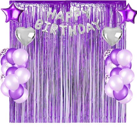 Fødselsdagspynt Festartikler Sæt Happy Brthday Banner