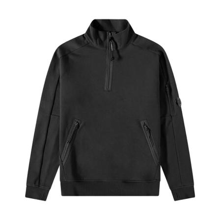 C.p. Company, Sweatshirts & Hoodies Zwart, Heren, Maat:S