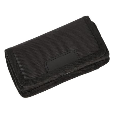 Nylon -puhelimen vyökassi Kännykän vyön pidikkeen pussin cover vyöpidikkeellä musta iPhone 14 Pro 14 13 Mini -puhelimelle Samsung Galaxy S23 Black