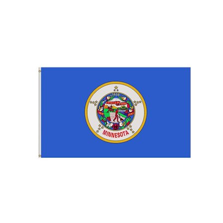 Staten Minnesota Flagg, Minnesota Statsflagg, 90*150cm