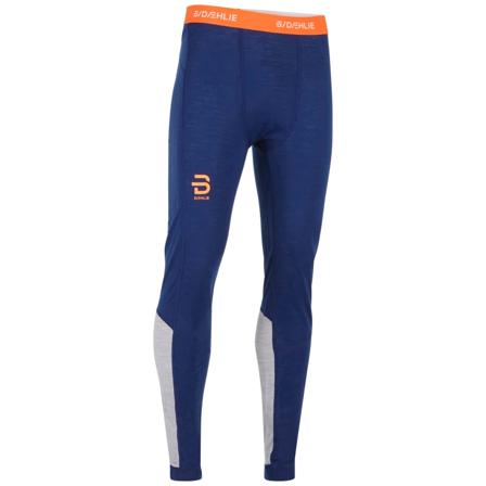 Bjørn Dæhlie Men's Training Wool Pants Men base layer trousers Blue S
