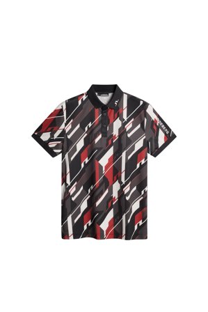 J.Lindeberg - Golf - Tour Tech Print Polo - Svart - Man - M