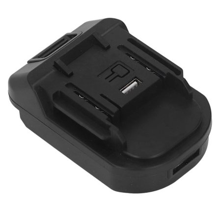 Akkuadapterimuunnin ABS USB-liitäntä 18V - 20V sähkötyökaluille
