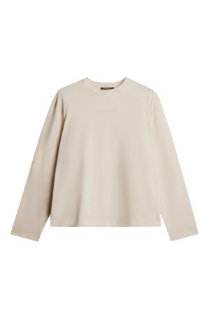 J.Lindeberg - Hale Logo Longsleeve T-shirt - Grau - Mann - S