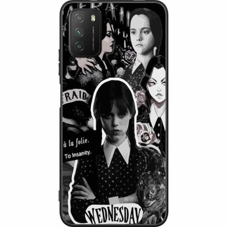 Xiaomi Poco M3 Svart Skal Wednesday Addams