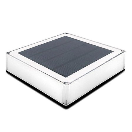 Solcelle LED Stolpelampe Høj Lysstyrke Vandafvisende Sikker Stabil Solcelle Stolpelampe til Udendørs Havegård Tre Farvetemperaturer 3000K 4000K 6000K