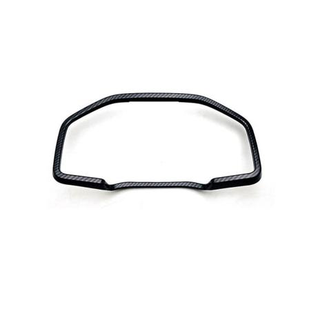 Auton hiilikuituisen sisäpuolen kojelaudan mittarin näytön cover verhoilu vuodelle 2022 2023