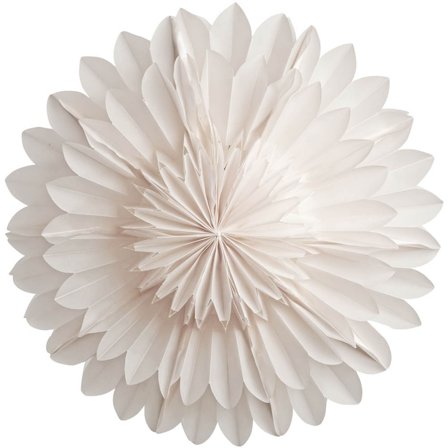 Watt & Veke - Julestjerne Lotus 44 white Hvit