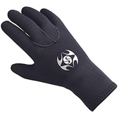 Märkäpuvun hanskat 3mm Neopreenihanskat Lämpöeristys Liukumattomat Sukellus hanskat Miehille Naisille (M)