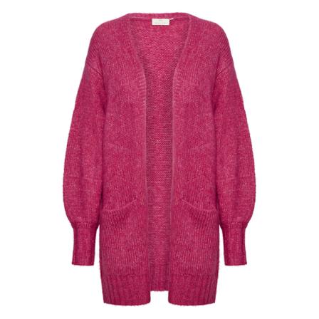 Kaffe KAalioma Knit Cardigan Pink, Dame Cardigans