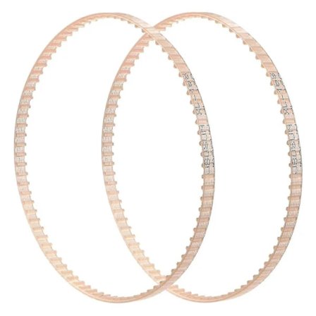 Erstatningsdrivremme til poolrensere, 2-pak, til Aquabot 3302 A3302pk Poolrensningsmaskinevedligeholdelse