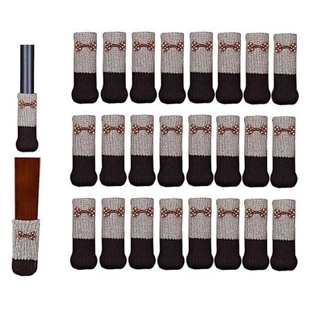 Stolbensokker Strikket Møbelsokker Benfotbeskyttere Møbelbordfottrekk Til Flytting