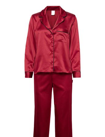 L/S Pant Set Red Calvin Klein