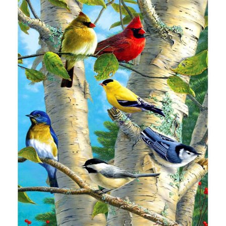 5D DIY Rund Diamant Vuxen Diamant Set - Kristall Rhinestone Diamant Broderi Målning är mycket lämplig för hem, kontor, väggdekoration 15,8×11,8 tum 