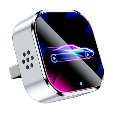 Trådløs CarPlay & Android Auto-adapter – 2-i-1 trådløs adapter for iPhone og Android – Rask og stabil tilkobling for sømløs bilintegrasjon