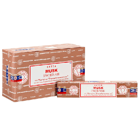 Satya Musk Rökelsepinnar (Förpackning om 120) En Storlek Flerfärgad