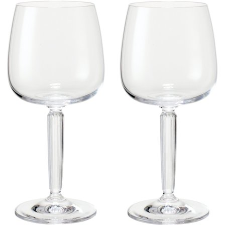 Kähler Hammershøi hvitvinsglass 35 cl Ø 8,5 cm 2 stk, klar