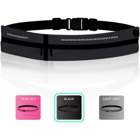 Ny løbetaske til kvinder, løbebælte til mænd med justerbar