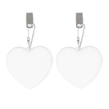 Purse Glow Hjerte Lys Håndveske Lampe Dual-modus Design Kompakt Størrelse Bærbar Automatisk Sensor Berøring