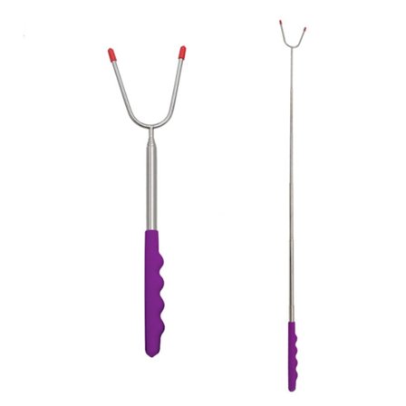Teleskopiske BBQ-gafler Stekepinner LILLA