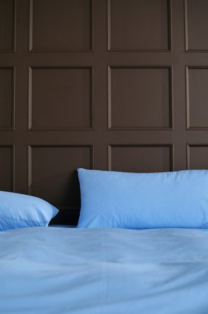 Jotex - Putetrekk 50x90 Cm Økologisk Himmelblå - ZACK - Kjøp Putevar hos Jotex