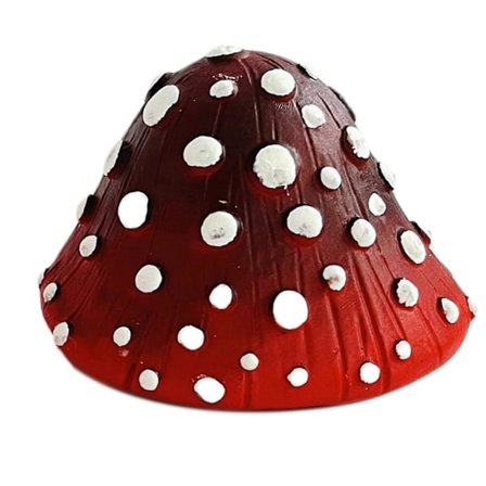 Svamp Nattlampa LED Mini Väggmonterad Svampformad Lampa Vägg Heminredning för Sovrum Korridor M (2.8 x 2 x 2.2 tum)