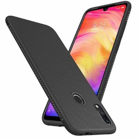 Xiaomi Redmi Note 7 iskunkestävä suojus FullCarbon V3