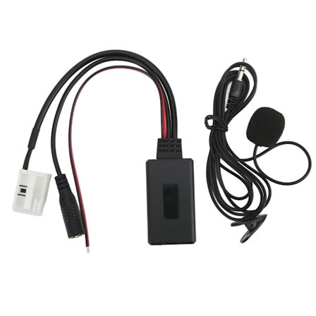 Bluetooth Aux -kaapeli mikrofonilla, korvaa Mercedes Benz W169 W245 W203 W209 -mallit